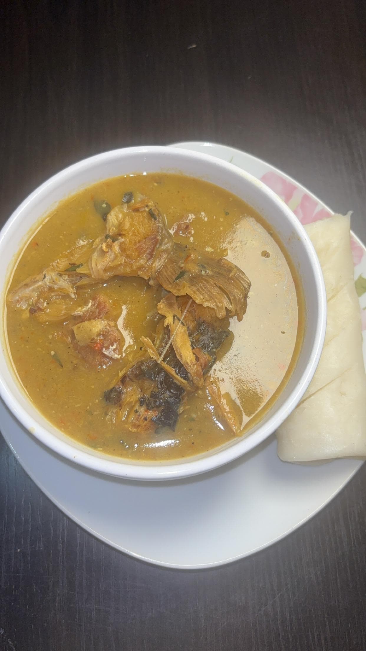 Fufu & White Soup