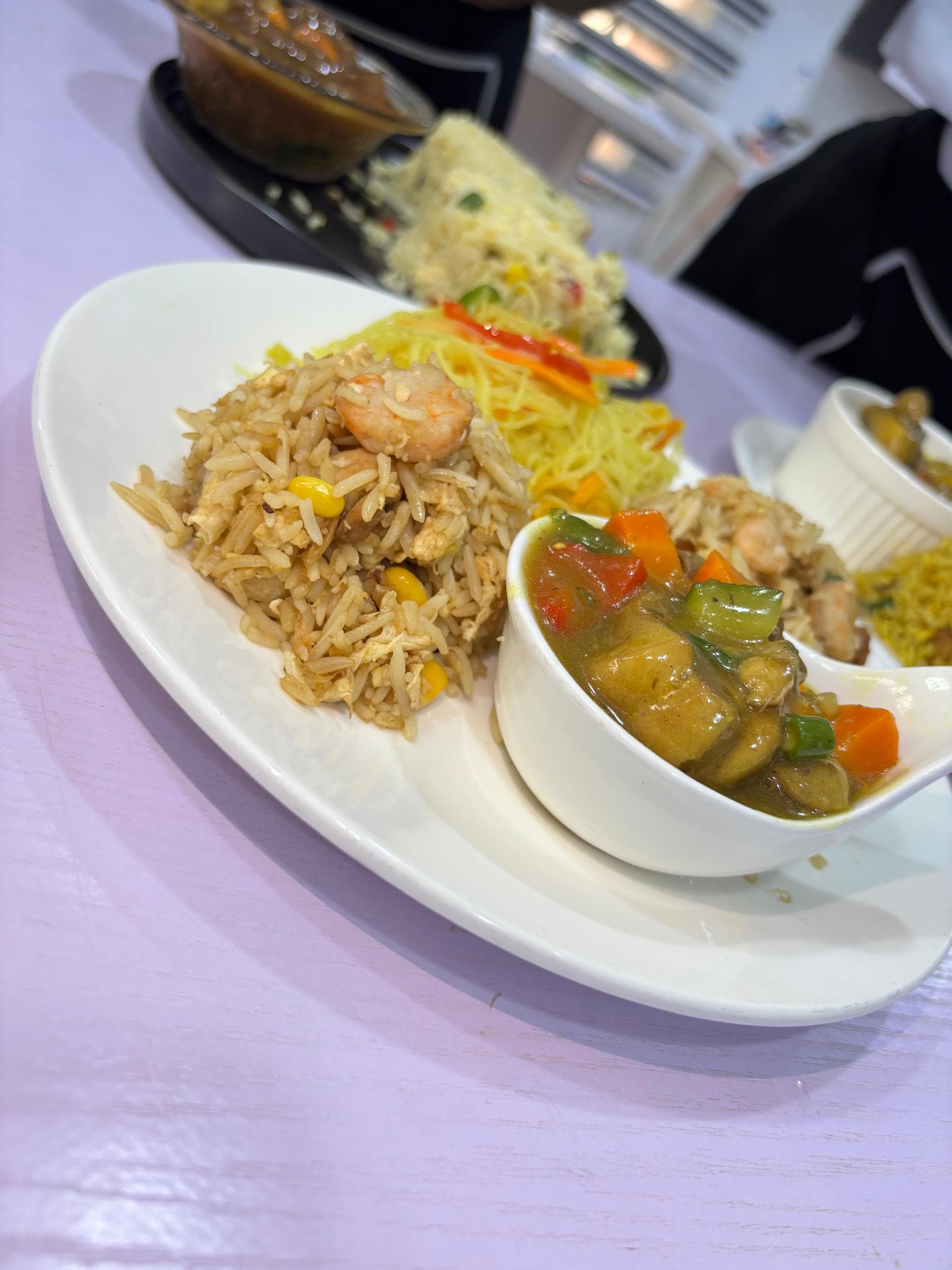 Rice & Peppered Beef